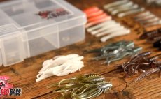 Spinning Lures Set RedBass Brown Trout