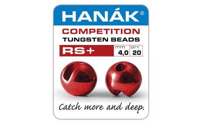 Tungsten Beads Han�k Competition RS+ Red Tungsten Beads Han�k Competition RS+ Red 2.3 mm, 20 pcs