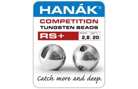 Tungsten Beads Hank Competition RS+ ... Tungsten Beads Hank Competition RS+ Silver 2.3 mm, 20 pcs