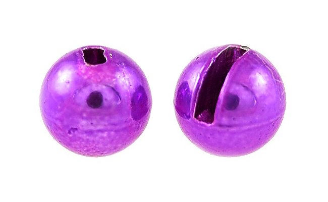 Tungsten Beads Knapek Hooks METALLIC Purple Tungsten Beads Knapek Hooks METALLIC Purple 2,0 mm, 10 pcs