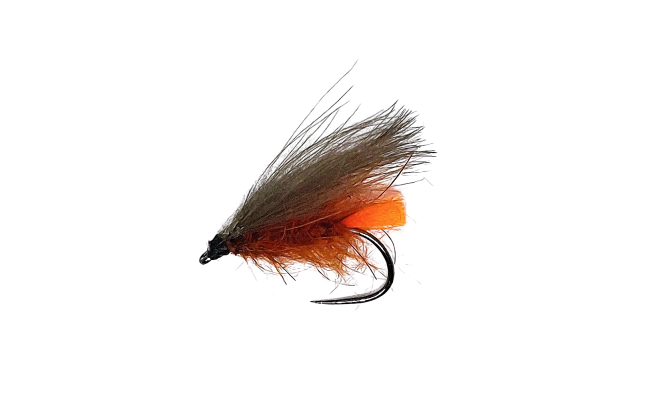 CDC Caddis Orange Tag Cinnamon B/L CDC Caddis Orange Tag Cinnamon B/L, Size 14