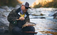 Fishing Cap Guideline GL Logo Charcoal & Grey