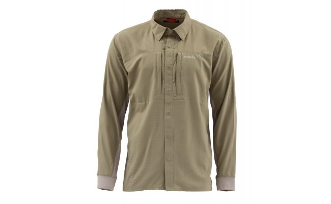 Fishing Shirt Simms Intruder BiComp Tan Fishing Shirt Simms Intruder BiComp Tan S