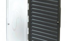 Fly Box Fulling Mill Guide Box Grey - Open