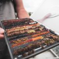 Fly Box Fulling Mill Guide Box Grey - In Action