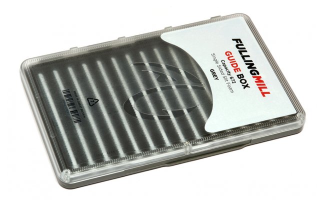 Fly Box Fulling Mill Guide Box Grey Fly Box Fulling Mill Guide Box Grey