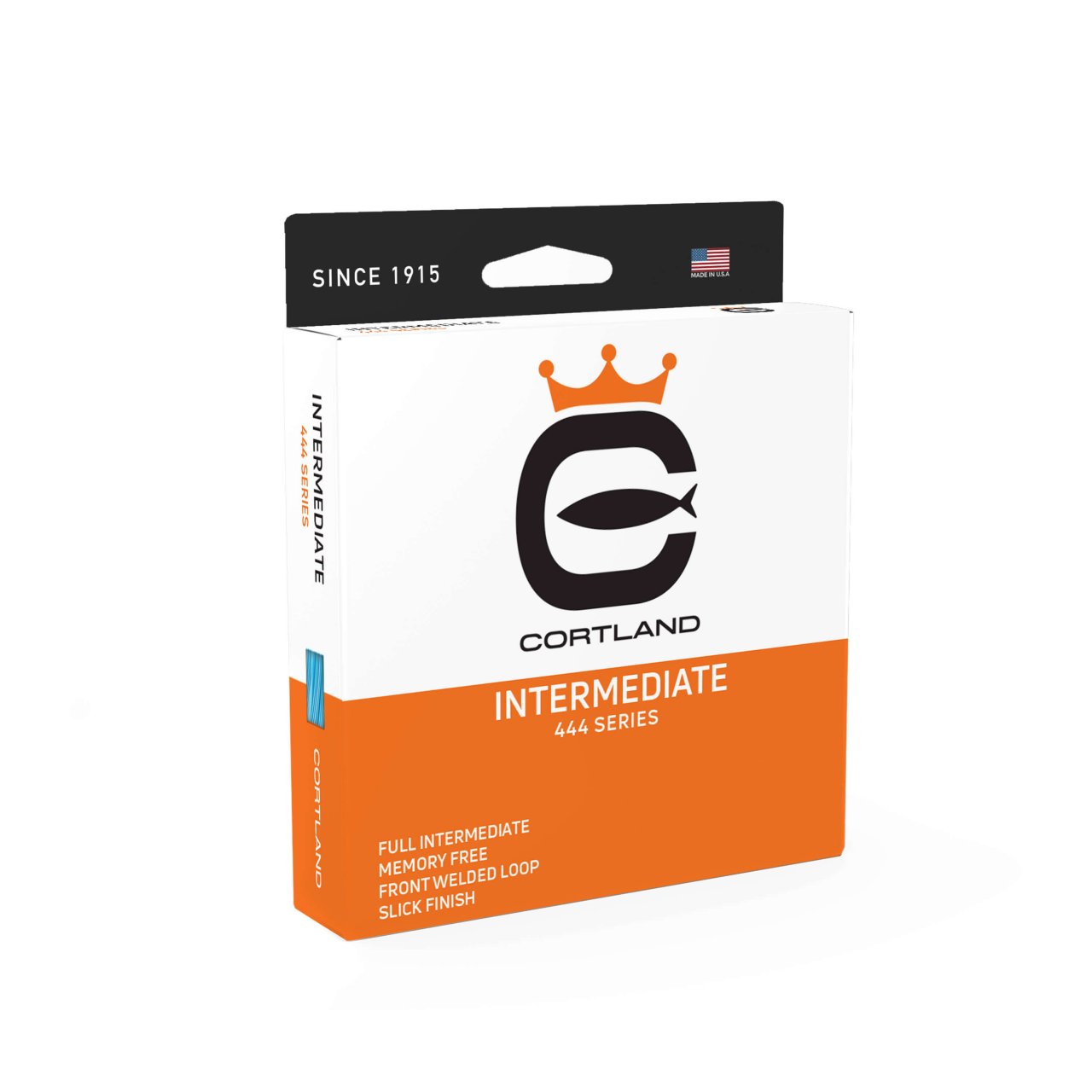NEW Cortland 444 Intermediate Sub-Surface Fly Line Ice Blue 90ft WF 6 I 429062 