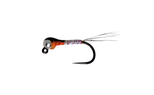 Perdigon Silver Orange & Silver Perdigon Silver Orange & Silver, Size 16