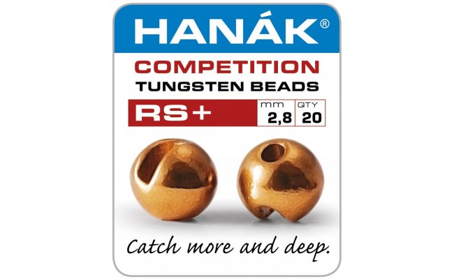 Tungsten Beads Hank Competition RS+ Copper Tungsten Beads Hank Competition RS+ Copper 2.3 mm, 20 pcs