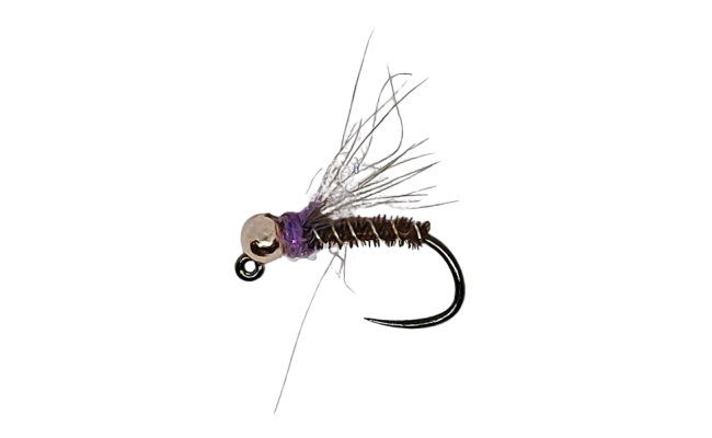 Tungsten Jig PTN Violet CDC & Silver Head Tungsten Jig PTN Violet CDC & Silver Head, Size 16