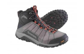 Wading Boots Simms Flyweight Vibram ... Wading Boots Simms Flyweight Vibram Soles Steel Grey 7/40