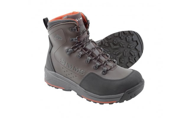 Wading Boots Simms Freestone Rubber Soles Dark Olive Wading Boots Simms Freestone Rubber Soles Dark Olive 5/38
