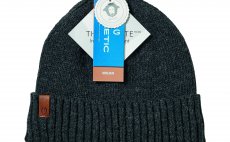 Fishing Beanie Kinetic Wool Hat Grey Melange