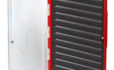 Fly Box Fulling Mill Guide Box Red - Open