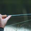 Fly Fishing Set - Guideline Embrace Light Trout SH - In Action