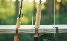 Fly Fishing Set - Guideline Embrace Light Trout SH- In Action