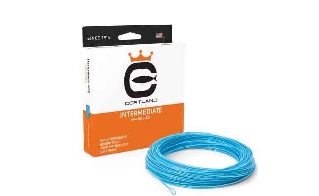 Fly Line Intermediate Cortland 444 INTERMEDIATE Classic Fly Line Intermediate Cortland 444 INTERMEDIATE Classic WF #5 - Ice Blue