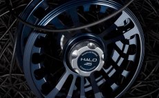Fly Reel Guideline Halo Dark Grey Sapphire Blue
