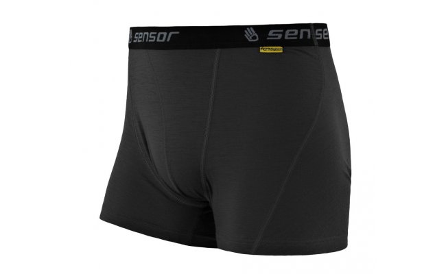 Functional Boxers Sensor Merino Active Black Functional Boxers Sensor Merino Active Black, S