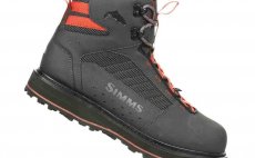 Wading Boots Simms Tributary Rubber Soles Carbon